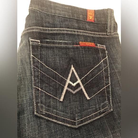 7 for all Mankind jeans “A pocket” size 27 - Picture 7 of 14